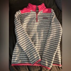 Vineyard Vines Fleece Shep Shirt Striped Pullover Women’s Size XS